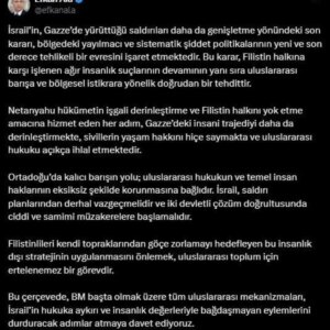 ak partiden israile uyari sCdIdOFr