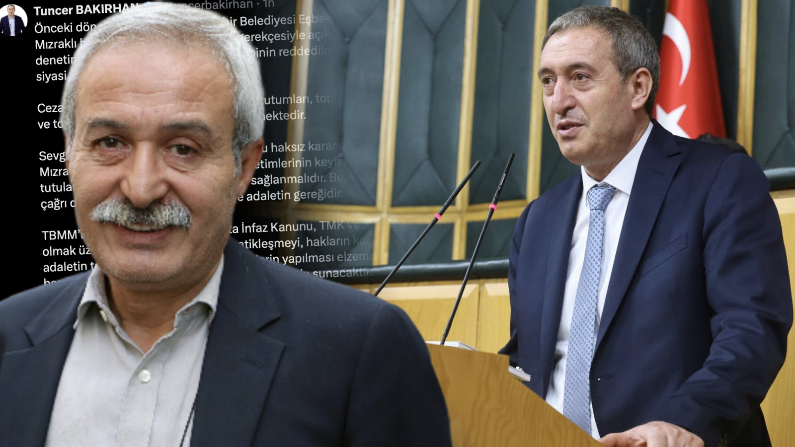 bakirhandan mizraklinin denetimli serbestlik talebine ret kararina tepki cezaevi yonetimlerinin keyfi kararlariyla iceride tutulan herkesin ozgurlugu saglanmalidir LrFC1qn8