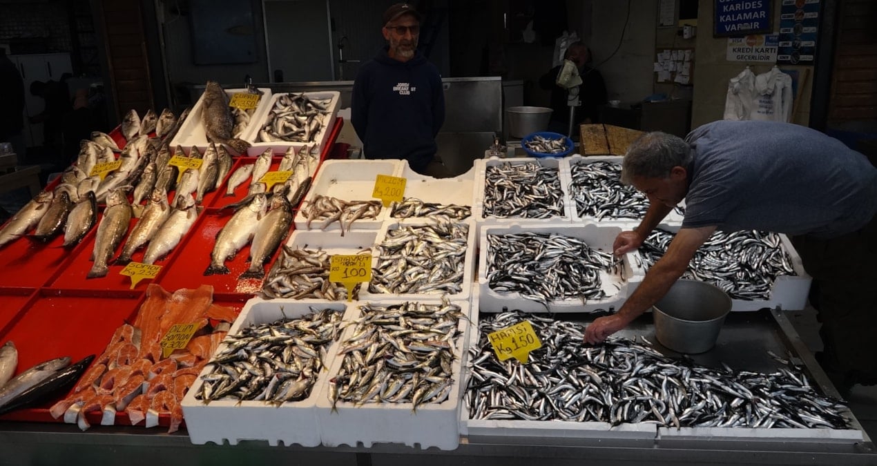 denizden tezgahlara tasti kilosu 100 liradan kapis kapis satildi IRpjdQJR
