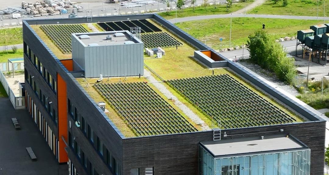 dikey gunes panelleri ve yesil cati bir arada irjN2gKP