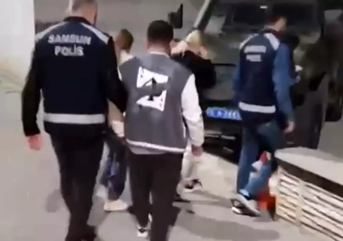 samsunda fuhus operasyonu 5 gozalti kr6rszDc