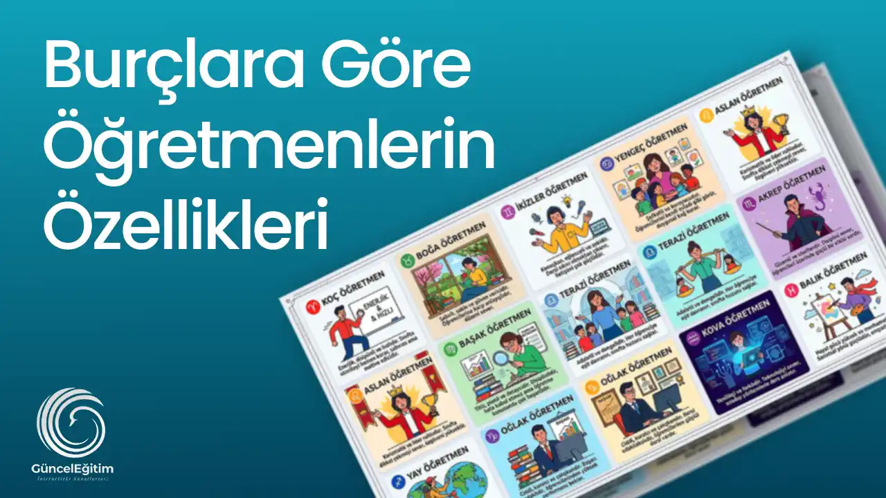 Burçların Etkisiyle Öğretmenlerin Karakteristik Özellikleri
